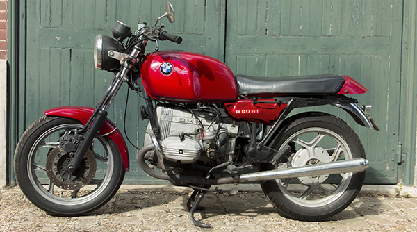 BMW R80RT before